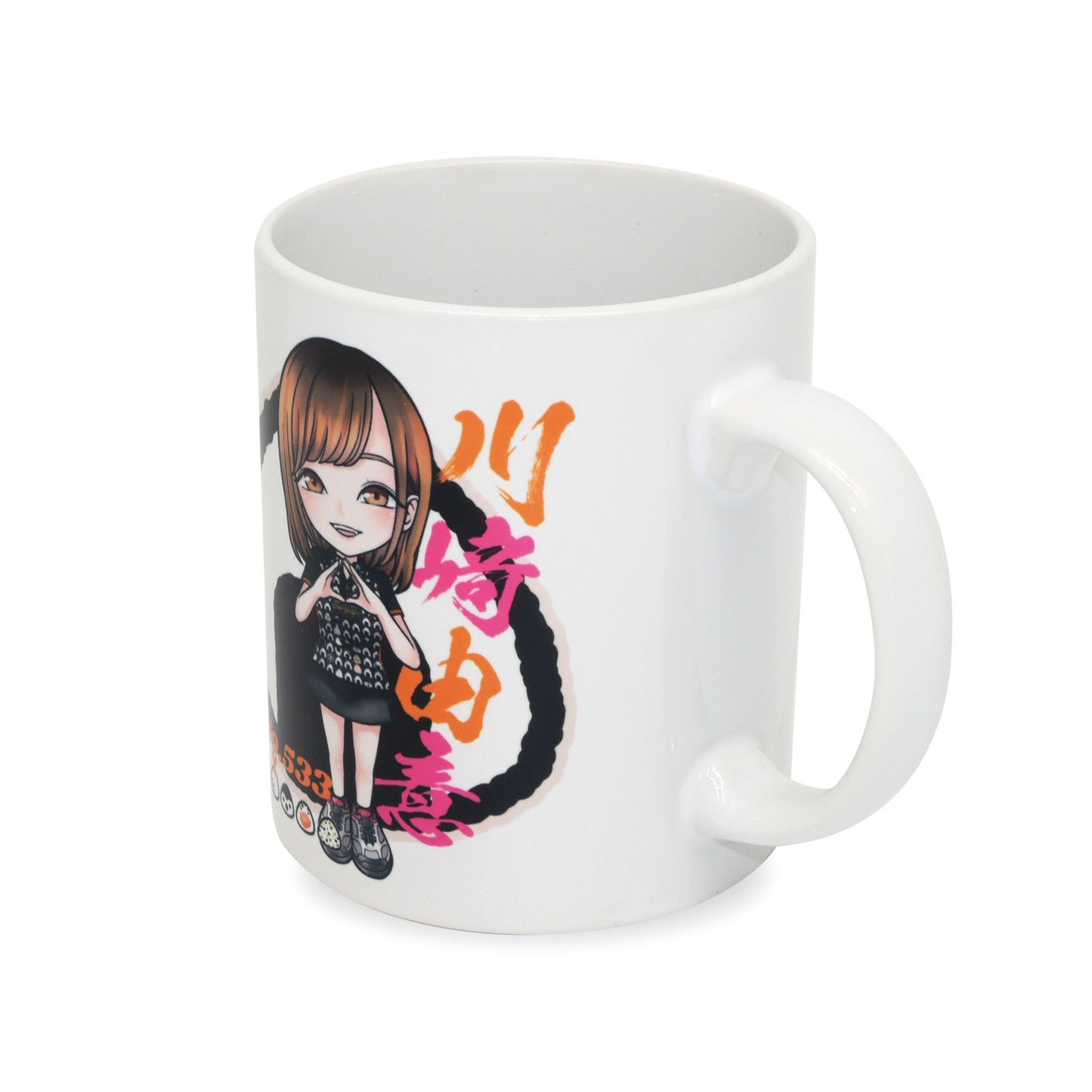 川﨑由意プロ サイン入りマグカップ