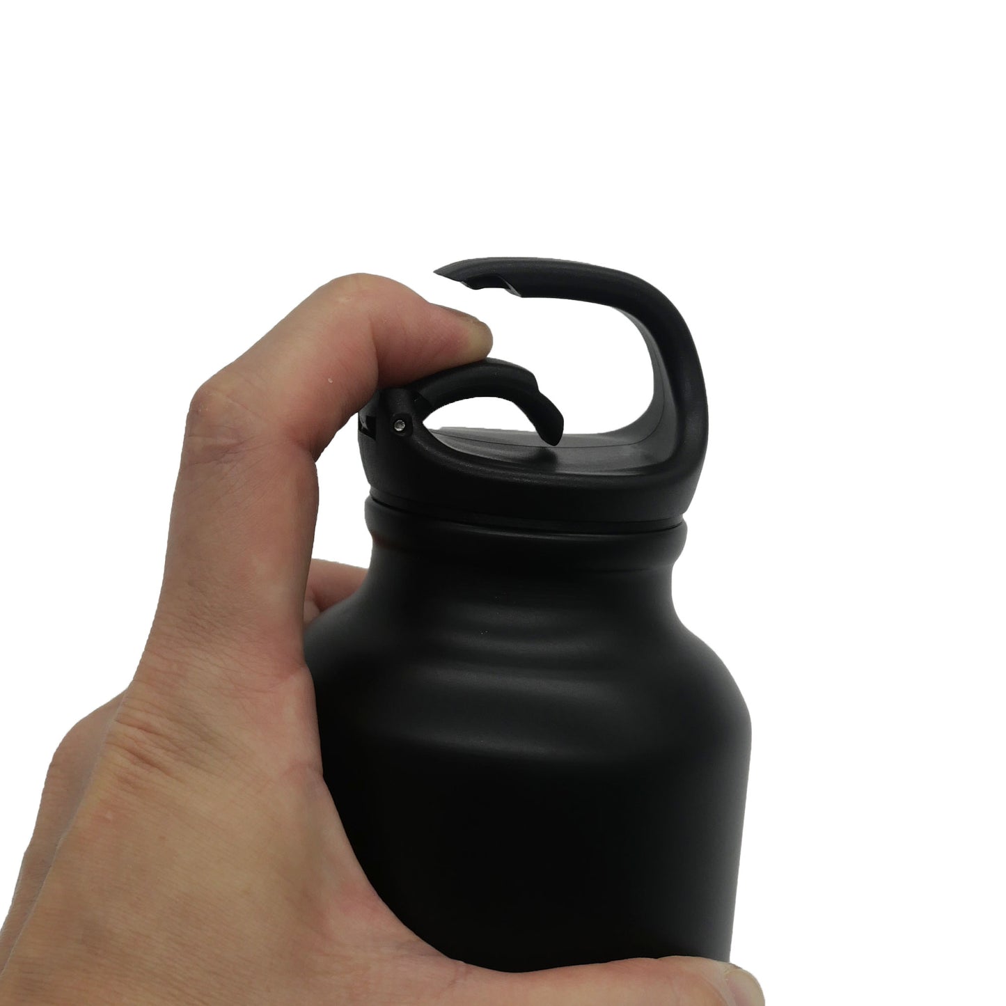 アルミハンギングボトル<br>マットブラック/ 500ml<br>BRUNSWICK
