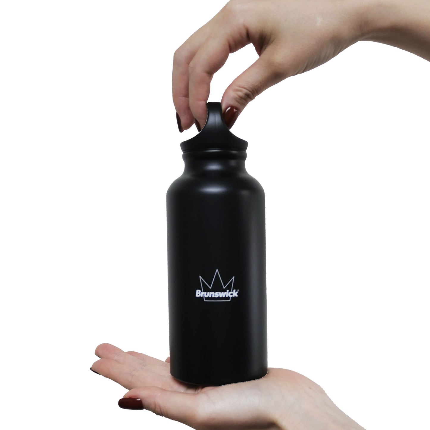 アルミハンギングボトル<br>マットブラック/ 500ml<br>BRUNSWICK