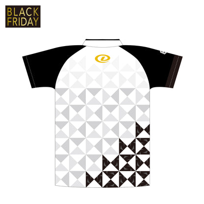 【BLACK FRIDAY限定モデル】<br>　Dexterボウリングウェア<br>ストライクパターン［BP050］・ブラック