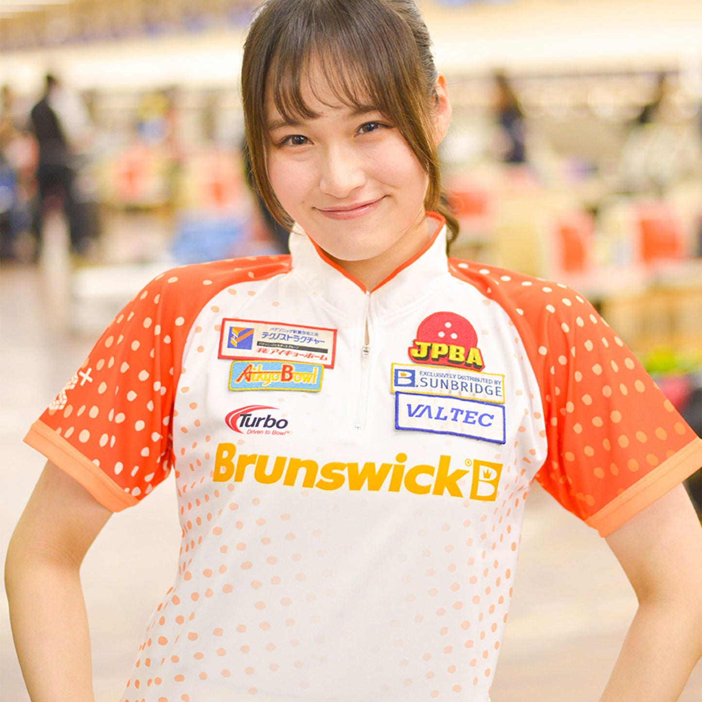 BRUNSWICK ボウリングウェア［ドット/ BP104EC］