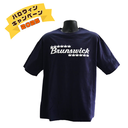 BRUNSWICK 立体ロゴ発泡プリントTシャツ/ BT-02
