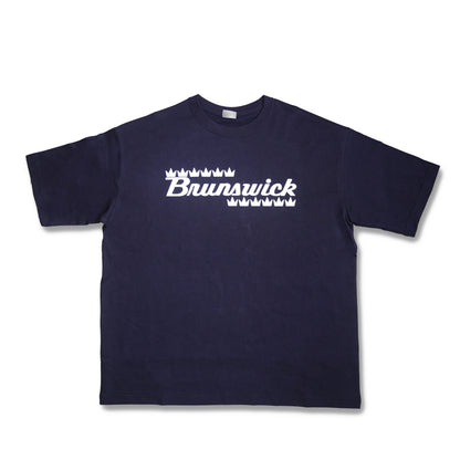 BRUNSWICK 立体ロゴ発泡プリントTシャツ/ BT-02