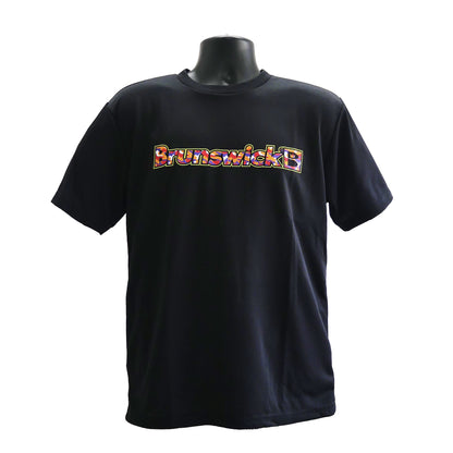 【ECサイト限定】Brunswick 迷彩ロゴ（レッド）ドライTシャツ・BT-04