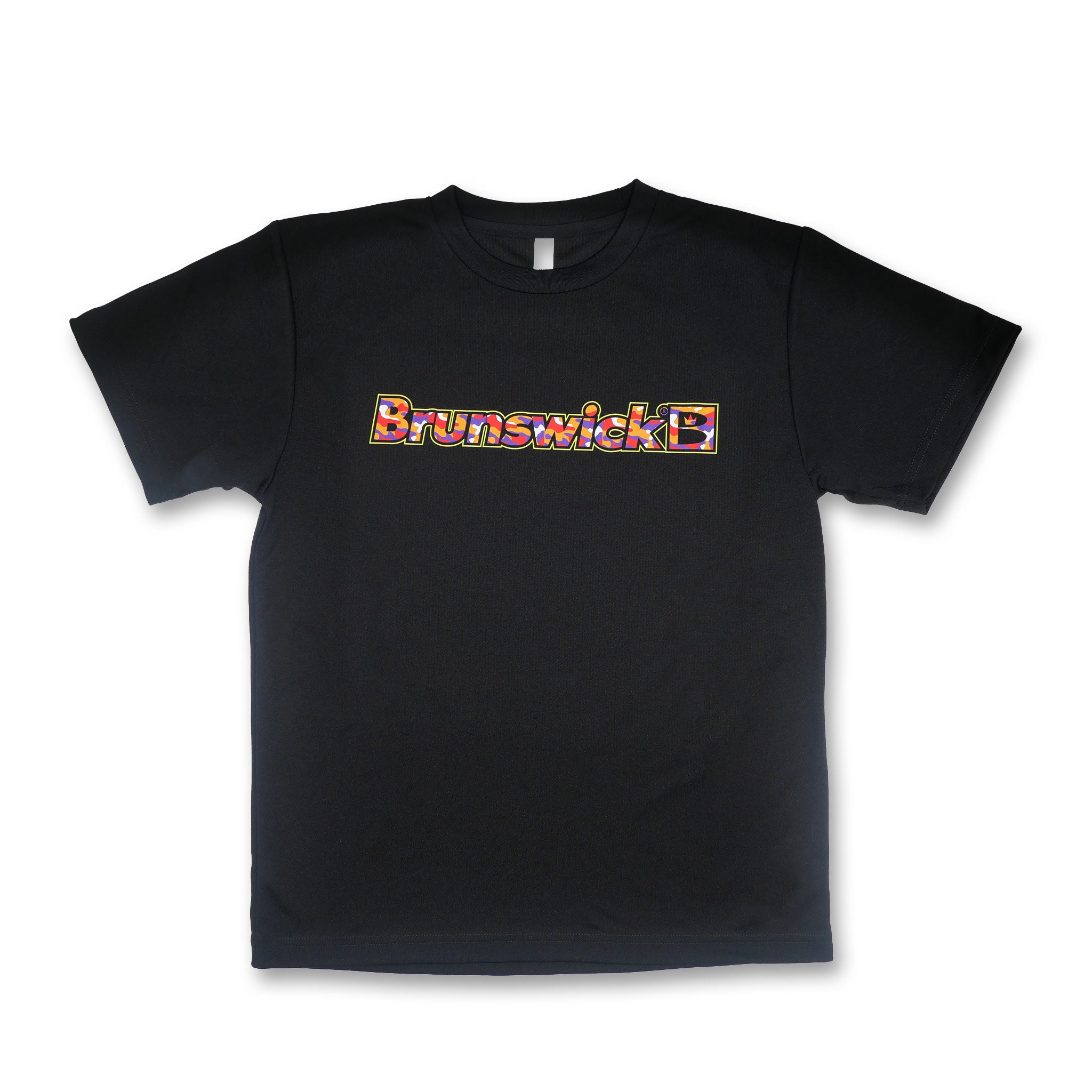 【ECサイト限定】Brunswick 迷彩ロゴ（レッド）ドライTシャツ・BT-04