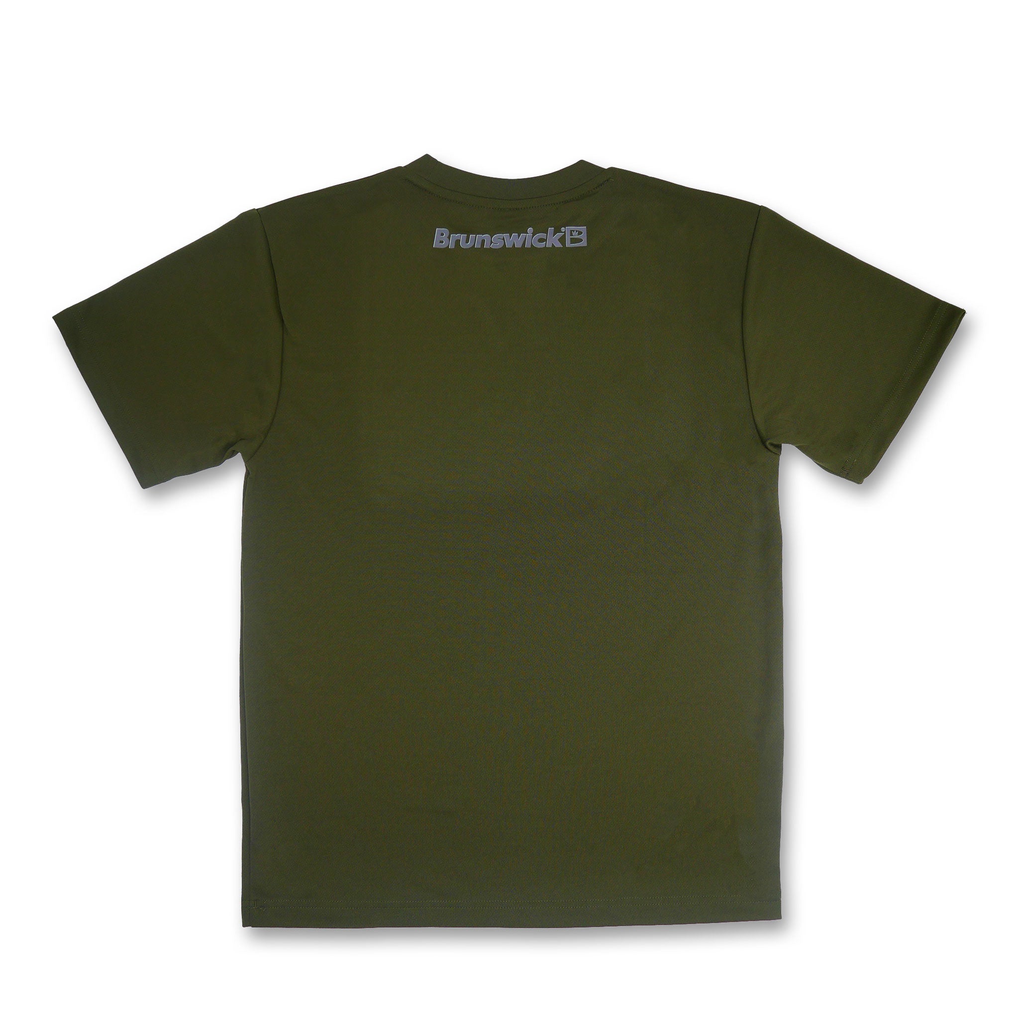 パズルロゴ・ドライTシャツ(カーキ) Brunswick BT-03 (EC0140042KAK